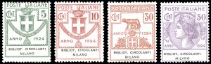 BIBLIOT.CIRCOLANTI MILANO 1924 - Serie ... 