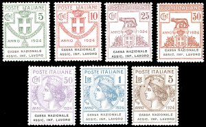 CASSA NAZIONALE ASSIC.INF.LAVORO 1924 - ... 