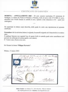 FINALE DI MODENA, cartella in ... 