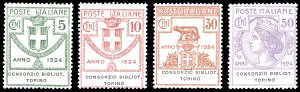CONSORZIO BIBLIOT.TORINO 1924 - Serie ... 