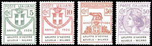 GRUPPO DAZIONE SCUOLE-MILANO 1924 - Serie ... 