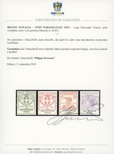 LEGA NAZIONALE TRIESTE 1924 - ... 