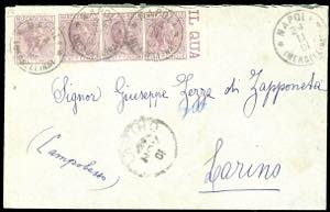 1901 - 5 cent. Umberto I marca da bollo (9), ... 