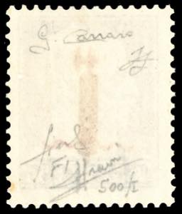 1944 - 50 lire soprastampa fascio ... 