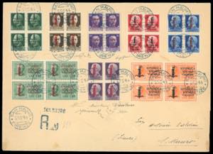 1944 - 50 lire soprastampa fascio in ... 