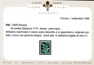 1943 - Soprastampati G.N.R. del I ... 