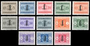 1944 - Soprastampati fascetto, serie ... 