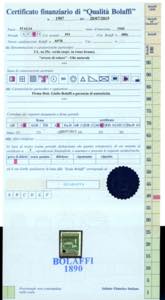 1945 - 2 lire su 25 cent. ... 