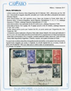 1951 - 100 lire Democratica, FALSO ... 