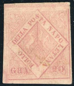 1859 - 20 grana rosa chiaro, II tavola (13), ... 