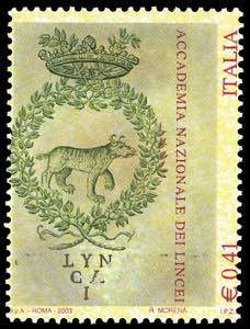 2003 - 0,41 € Accademia dei Lincei, stampa ... 