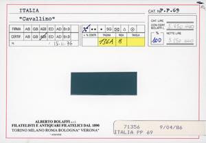 1954 - 1.000 lire Cavallino, ... 