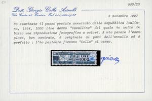 1954 - 1.000 lire Cavallino, ... 