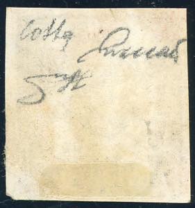 1859 - 10 grana carminio lillaceo, ... 