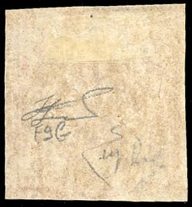 1859 - 20 grana carminio, falso ... 