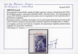 1953 - 30 d. Nazioni Unite, ... 