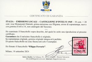 CASTIGLIONE DINTELVI 1945 - 50 ... 