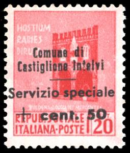 CASTIGLIONE DINTELVI 1945 - 50 cent. + 20 ... 