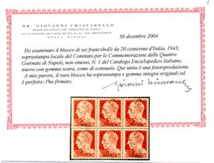 NAPOLI OCCUPAZIONE TEDESCA 1943 - ... 