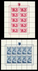 AOSTA MINIFOGLI 1944 - Minifogli ... 