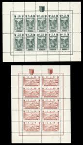 AOSTA MINIFOGLI 1944 - Minifogli ... 