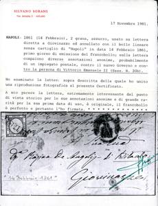 14 FEBBRAIO 1861 - PRIMO GIORNO ... 