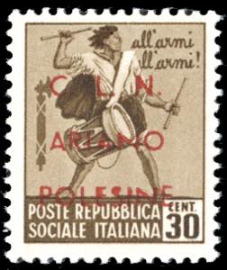 ARIANO POLESINE 1945 - 30 cent. Monumenti ... 