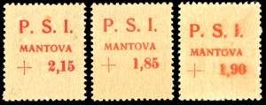 MANTOVA 1945 - 1,90 lire + 10 ... 