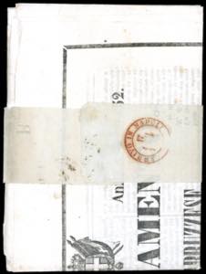 1861 - 1/2 grano bruno grigiastro ... 