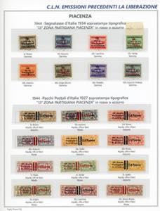 PIACENZA 1945 - Soprastampati, la ... 