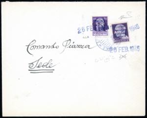 PIACENZA 1945 - 1 lira Imperiale, ... 