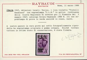 TORINO 1945 - Fratelli Bandiera, ... 