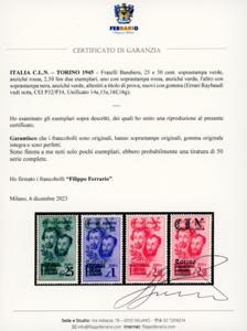 TORINO 1945 - Fratelli Bandiera, ... 