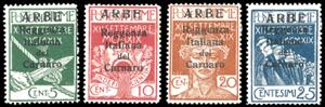 ARBE 1920 - Soprastampati in caratteri ... 