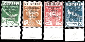 VEGLIA 1920 - Soprastampati in ... 