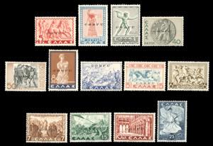 CORFU 1941 - Mitologica soprastampati, ... 