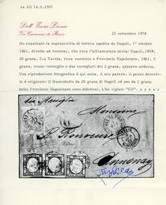 1861 - 20 grana rosa chiaro, II ... 