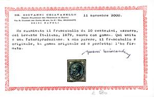 EMISSIONI GENERALI 1874/79 - 10 ... 