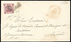 CAMPOBASSO, svolazzo + doppio cerchio grande ... 