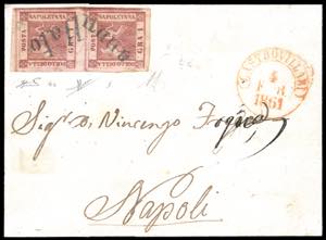 CASTROVILLARI, svolazzo + cerchio rosso ... 