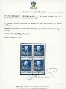 1926 - 1,25 lire Giubileo, dent. ... 