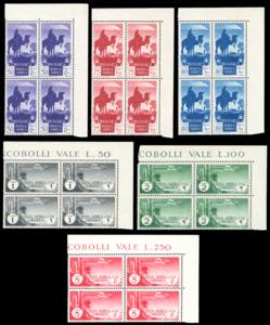 POSTA AEREA 1932 - Soggetti africani, serie ... 