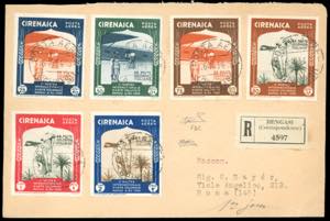 POSTA AEREA 1934 - Mostra Arte Coloniale, ... 