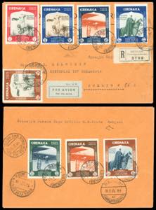 POSTA AEREA 1935 - Serie completa di posta ... 