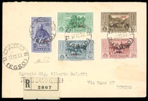 CASO 1932 - 10 cent., 20 cent., 25 cent., 30 ... 