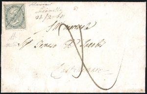 PIANELLA, a penna punti 13 - 5 cent. De La ... 