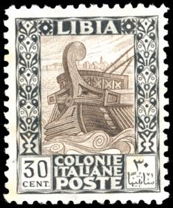 1927 - 30 cent. Pittorica, dent. 11, ... 