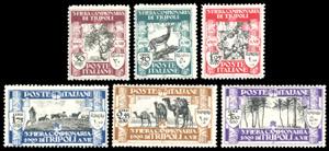 1929 - III Fiera di Tripoli, serie completa ... 