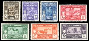 1930 - IV Fiera di Tripoli, serie completa ... 
