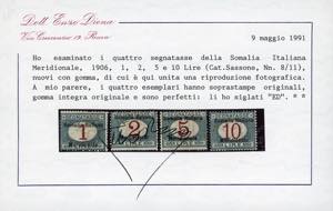SEGNATASSE 1906 - Soprastampati ... 